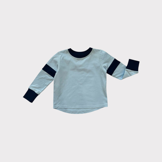 Blue Moto Long Sleeve T-Shirt